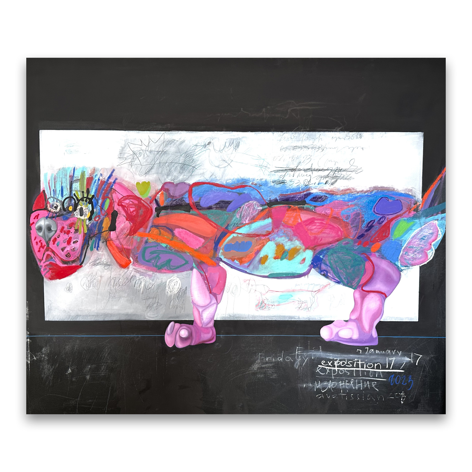 Black Board 5 by Gayane Avetissian