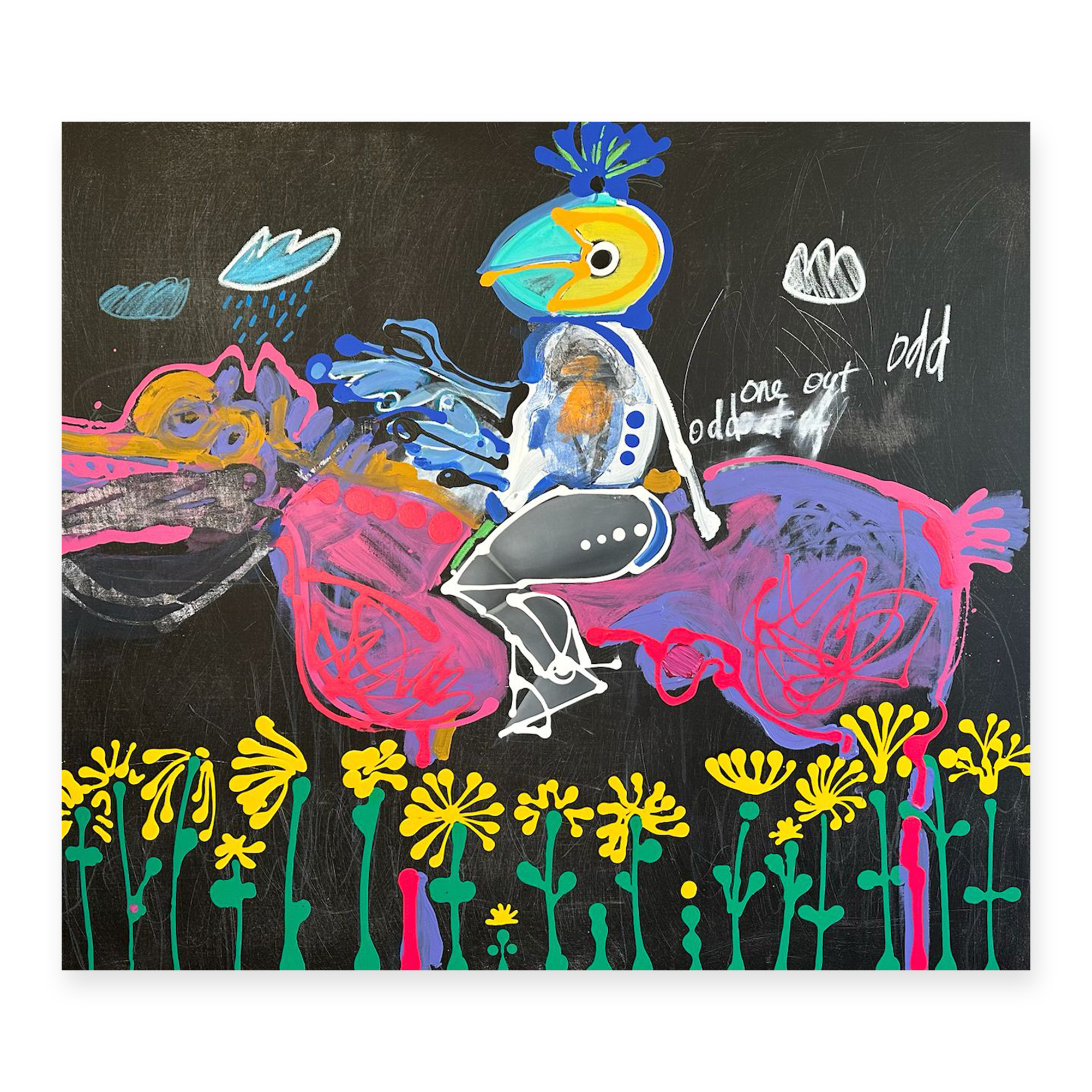 Black Board 7 by Gayane Avetissian