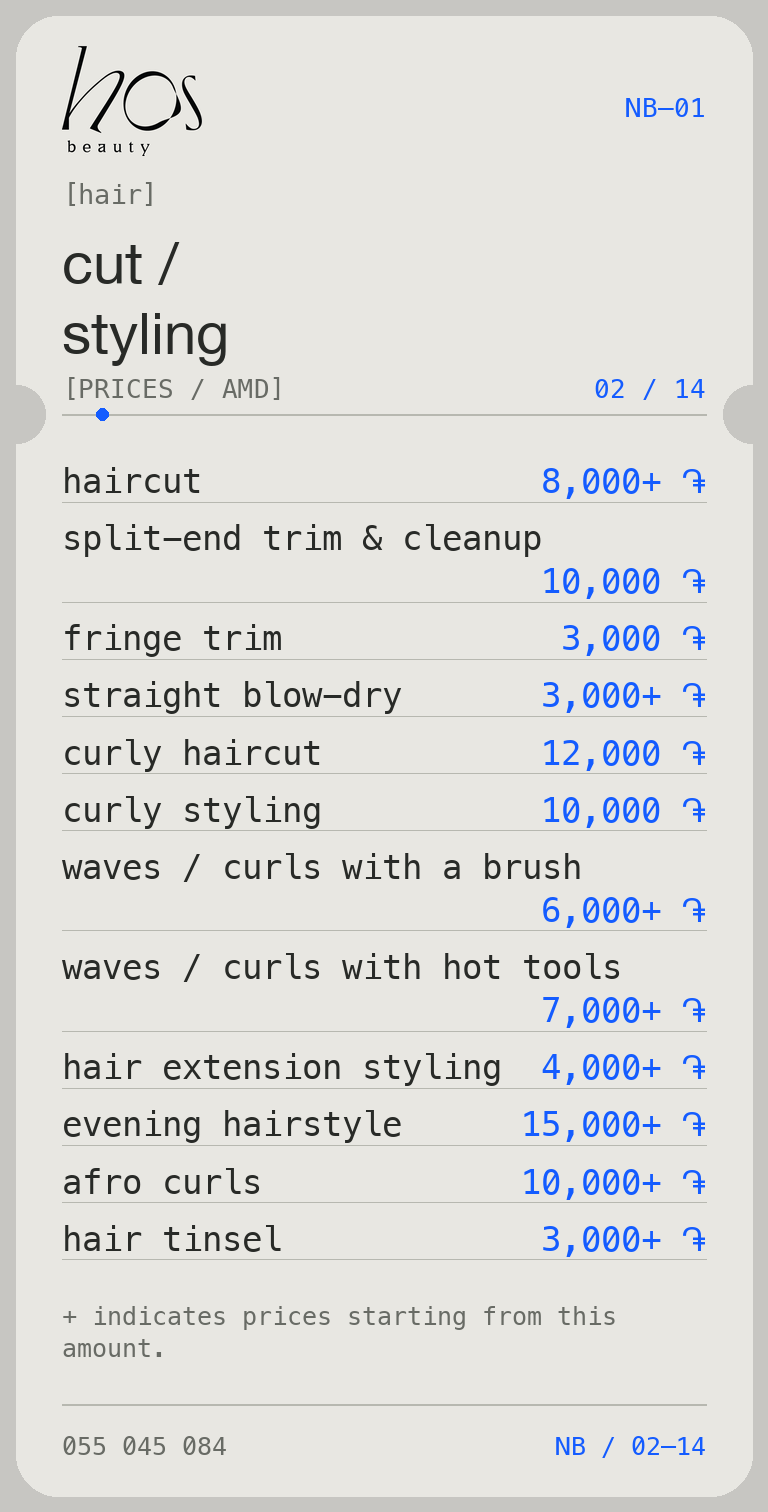 Cut / styling