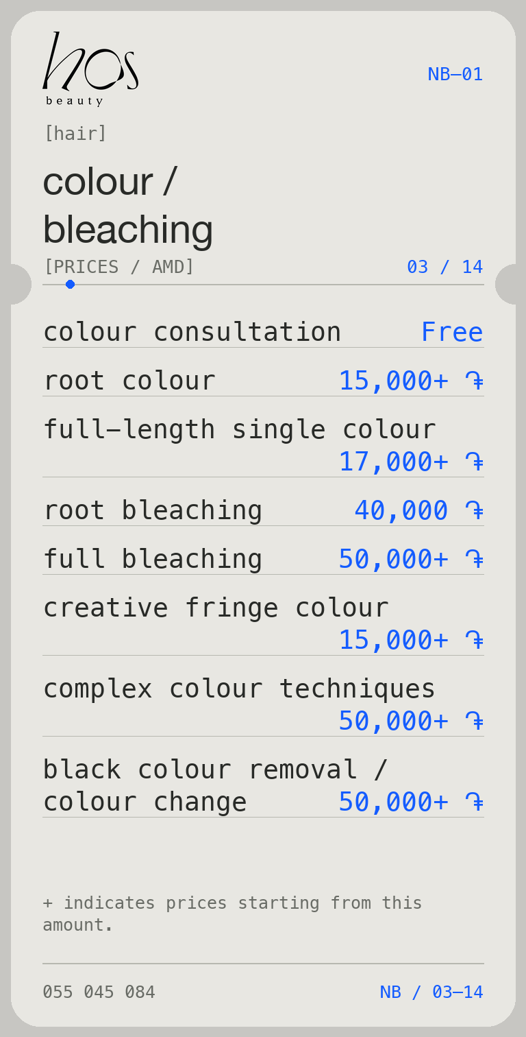 Colour / bleaching